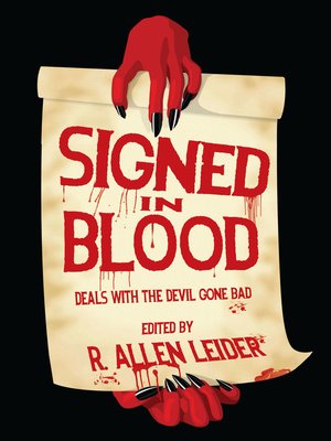 cover image of Signed in Blood